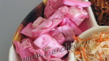 Рецепт Красной маринованной капусты