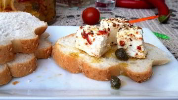 Рецепт Маринованной брынзы