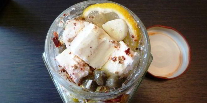 Рецепт маринованной брынзы