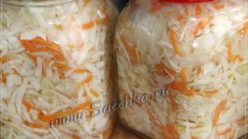 Рецепт Маринованной капусты по-петровски