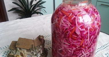 Рецепт Маринованной капусты с чесноком