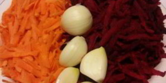 Рецепт маринованной капусты с чесноком