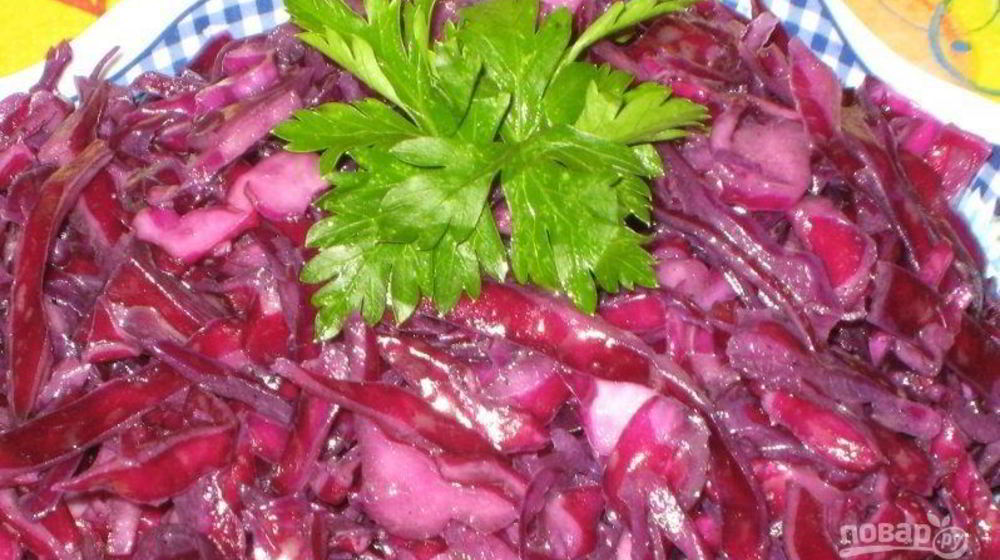 Как приготовить маринованную красную капусту
