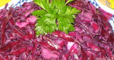 Рецепт Маринованной красной капусты