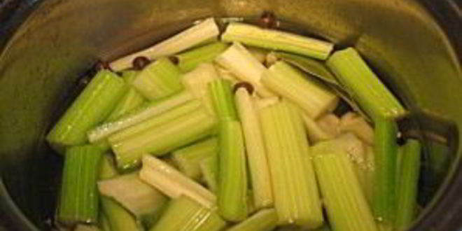 Рецепт маринованного сельдерея