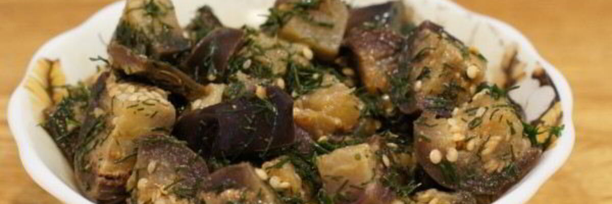 Рецепт Маринованных баклажанов с чесноком