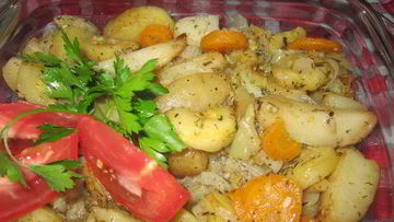 Рецепт Маринованных и запеченные овощи