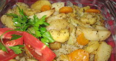 Рецепт Маринованных и запеченные овощи