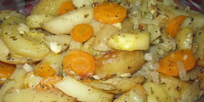 Рецепт маринованных и запеченные овощи