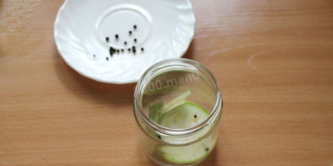 Рецепт маринованных кабачков дольками на зиму