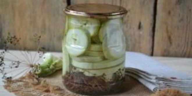 Рецепт маринованных кабачков на зиму