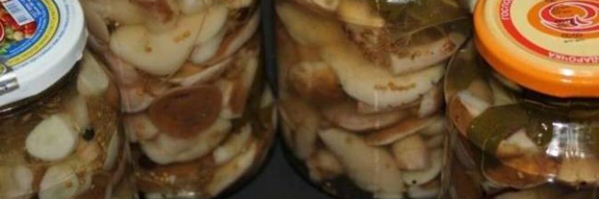 Рецепт Маринованных маслят