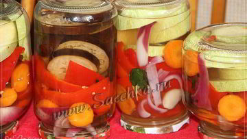 Рецепт Маринованных овощей на зиму