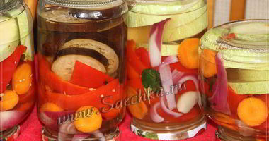 Рецепт Маринованных овощей на зиму