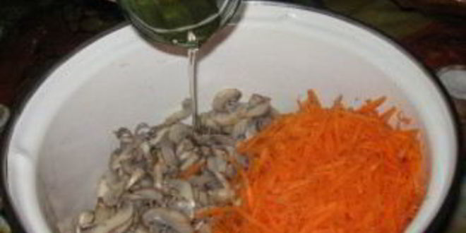 Рецепт маринованных вешенок по-корейски