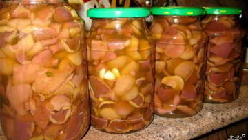 Рецепт Моховиков маринованных
