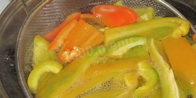 Рецепт сладкого маринованного перца без стерилизации