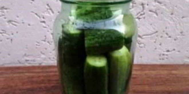 Рецепт огурчиков с кетчупом на зиму