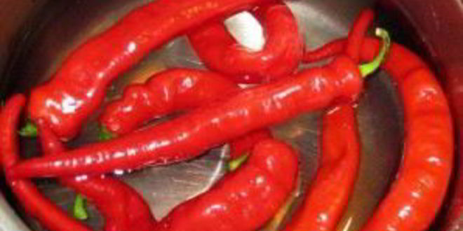 Рецепт острого перца на зиму