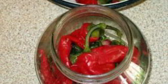 Рецепт острого перца на зиму