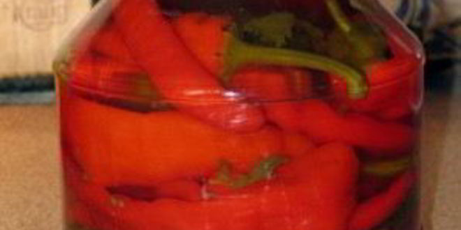Рецепт острого перца на зиму