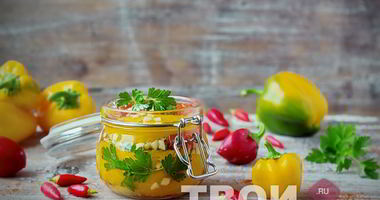 Рецепт Перца без уксуса на зиму