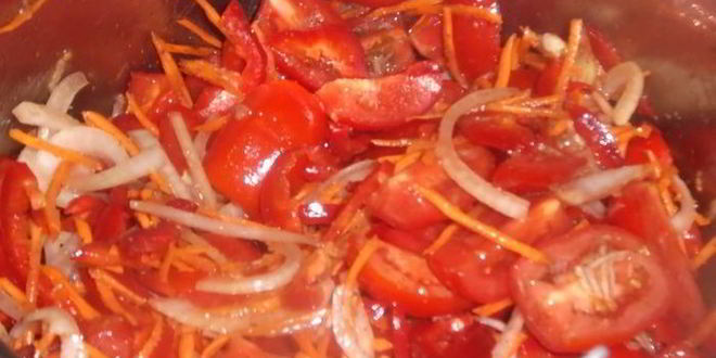 Рецепт помидоров по-корейски