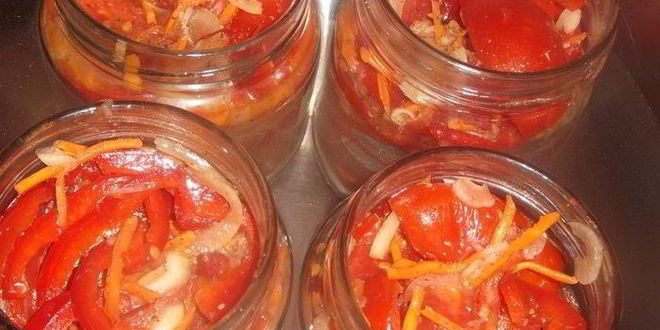 Рецепт помидоров по-корейски