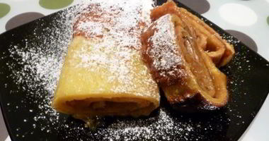 Рецепт Апельсинового рулета с повидлом