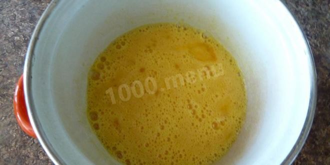 Рецепт апельсинового рулета с повидлом