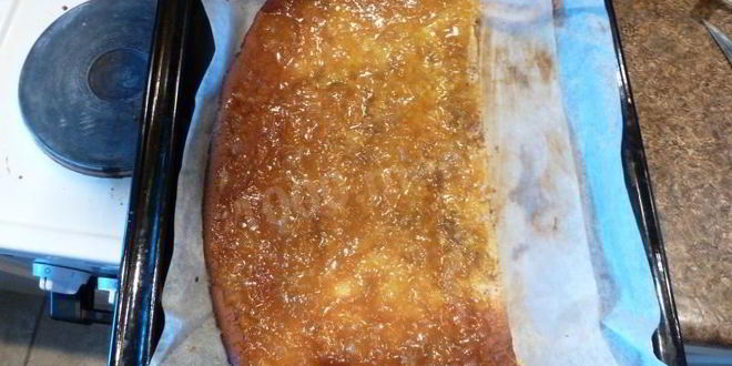 Рецепт апельсинового рулета с повидлом