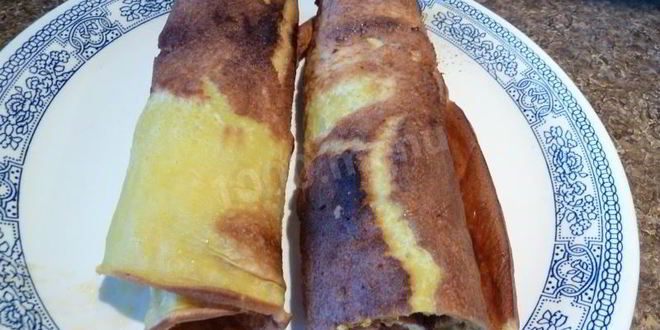 Рецепт апельсинового рулета с повидлом