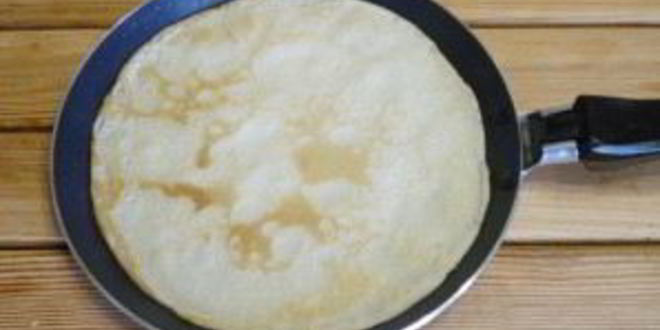 Рецепт блинчиков с повидлом