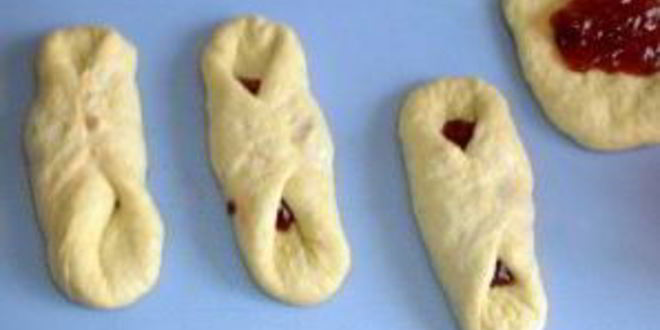 Рецепт латвийских булочек с повидлом