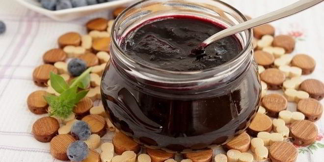 Рецепт повидла из голубики и яблок