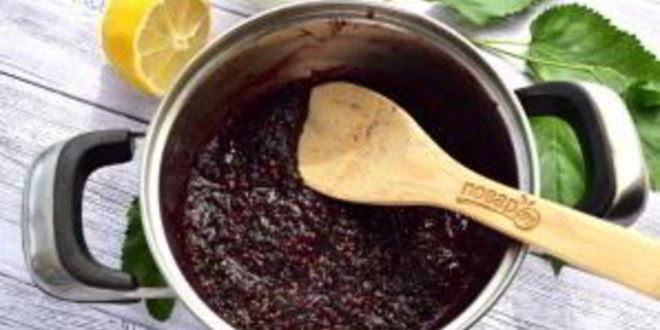 Рецепт повидла из шелковицы