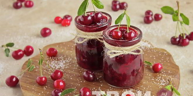 Рецепт повидла из вишни