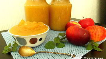 Рецепт Повидла яблочного ароматизированного