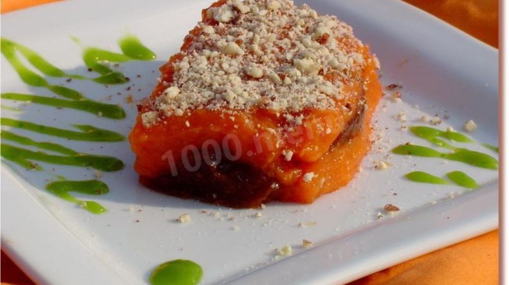 Как приготовить пюре из тыквы со сливовым повидлом