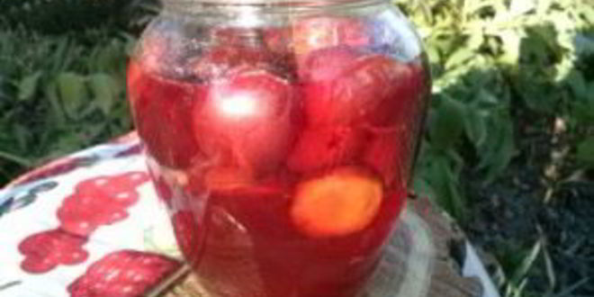 Рецепт сливы в собственном соку на зиму