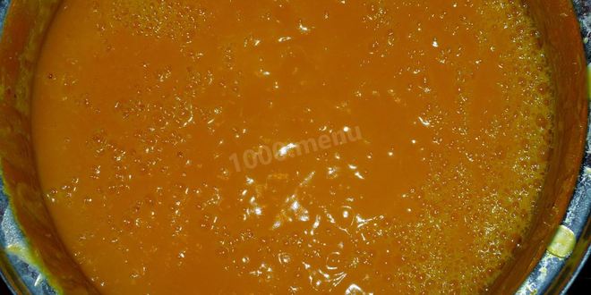 Рецепт сока тыквенного с апельсином на зиму