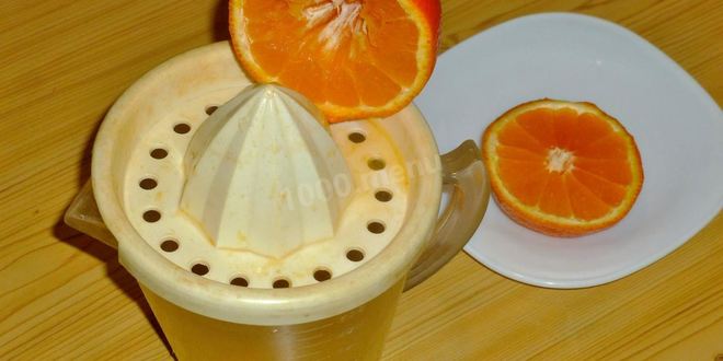 Рецепт сока тыквенного с апельсином на зиму