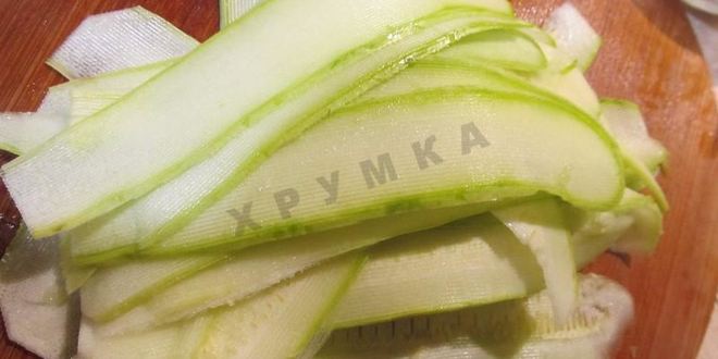 Рецепт быстрых малосольных кабачков