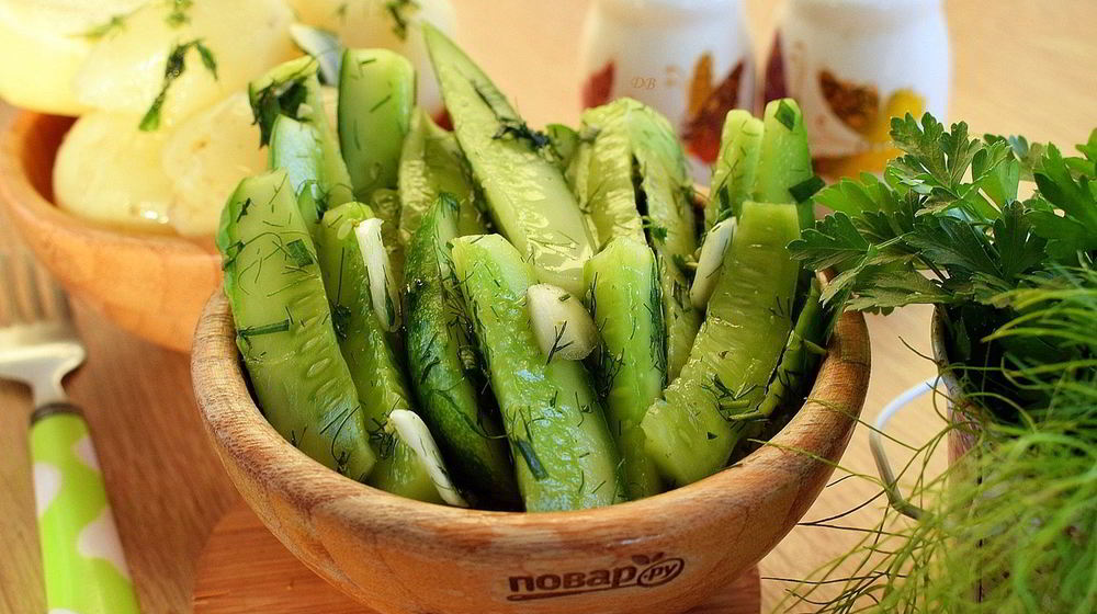 Как приготовить быстрые огурцы малосольные в пакете