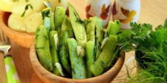 Рецепт быстрых огурцов малосольных в пакете