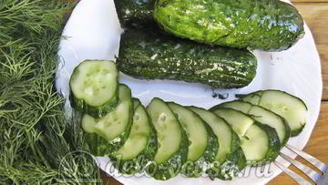 Рецепт Малосольных огурцов в пакете