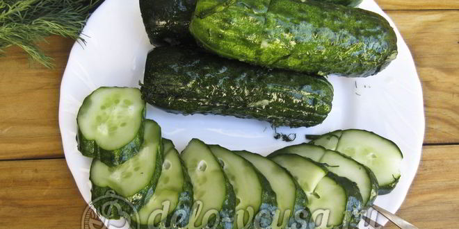 Рецепт малосольных огурцов в пакете