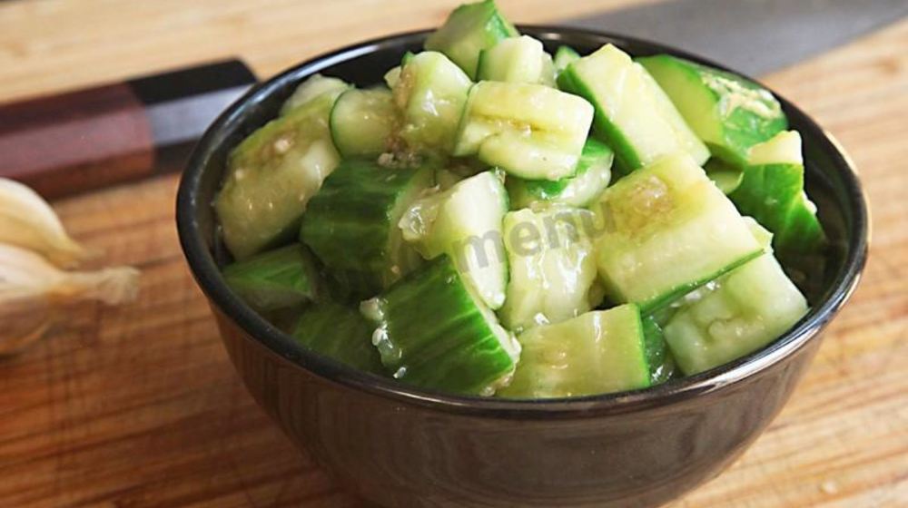 Как приготовить малосольные огурцы за 5 минут