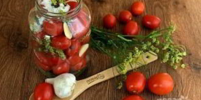 Рецепт малосольных помидоров классических