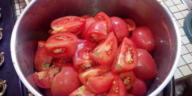 Рецепт помидоров в собственном соку